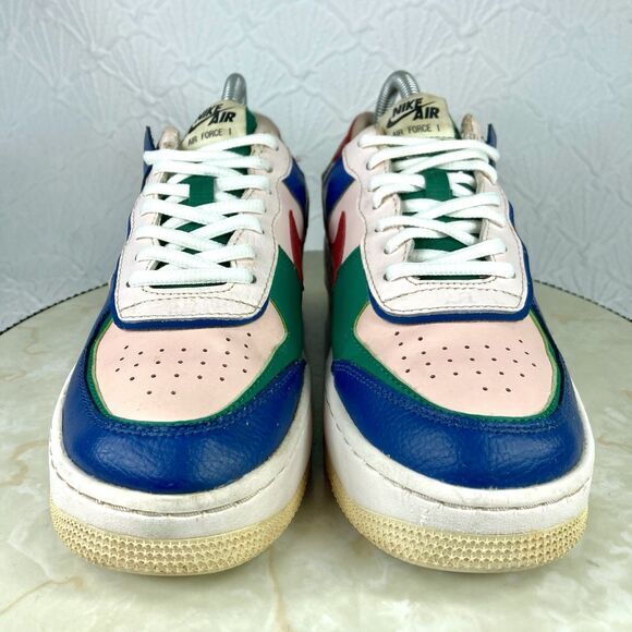 Nike Air Force 1 Sneakers Womens 7.5 Shadow Mystic Navy Athletic Streetwear Shoe - Picture 4 of 13